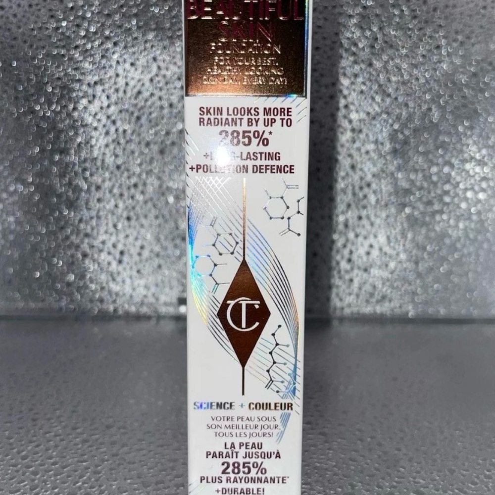 Charlotte Tilbury Beautiful Skin Foundation 10 NEUTRAL 1 oz New in Box